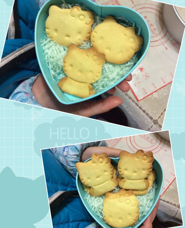 卡通黄油饼干