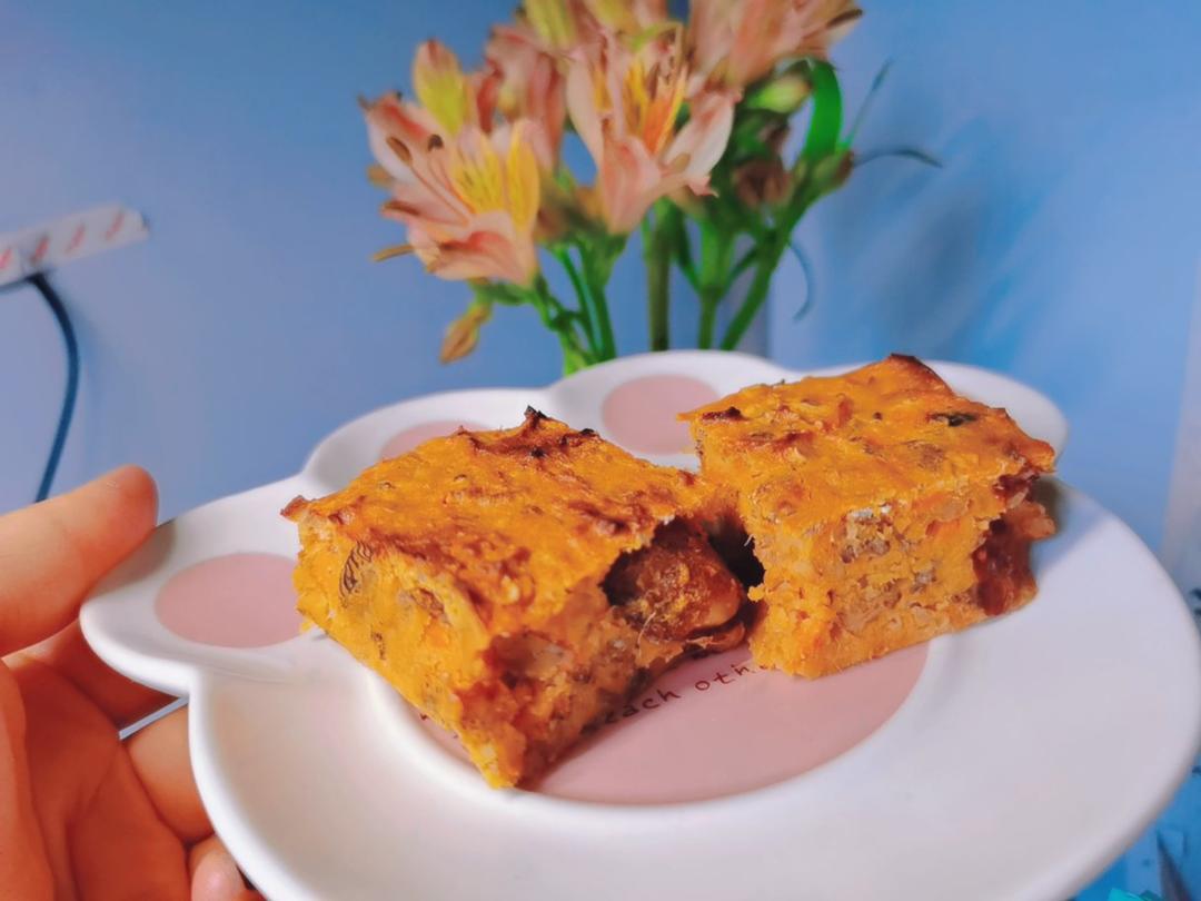 无油无糖｜红薯燕麦能量饼干（伪雪花酥）