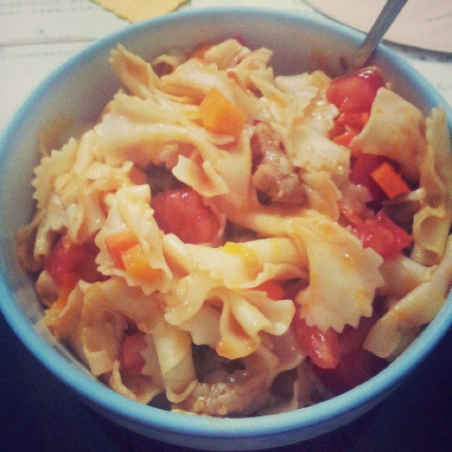 番茄肉酱意大利面