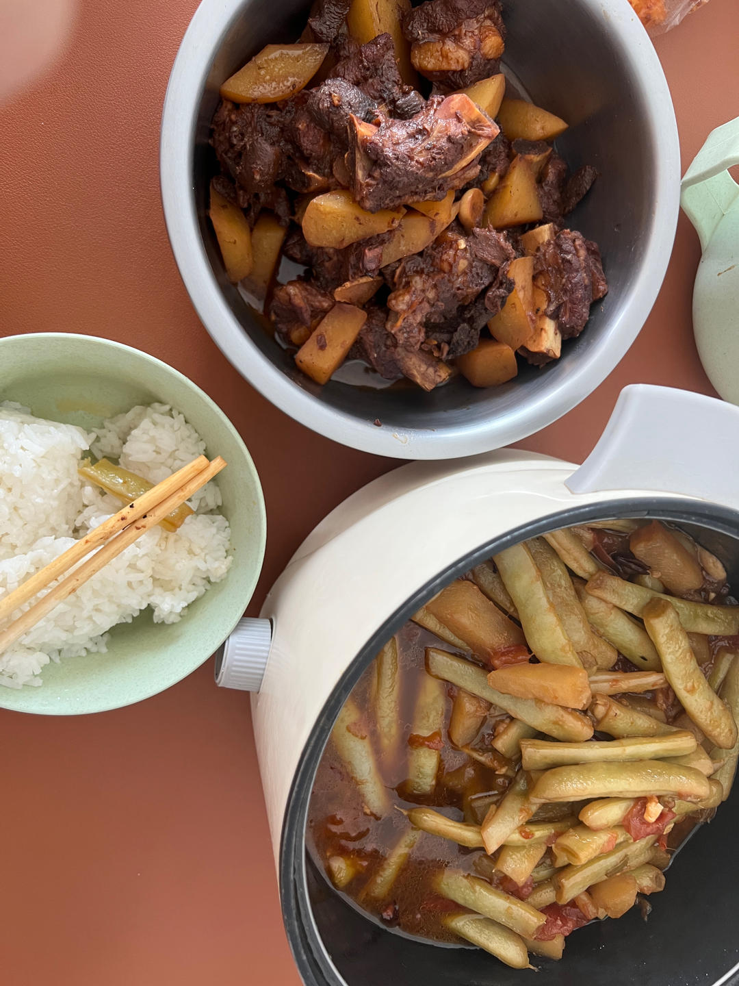 陕北家常菜～熬豆角