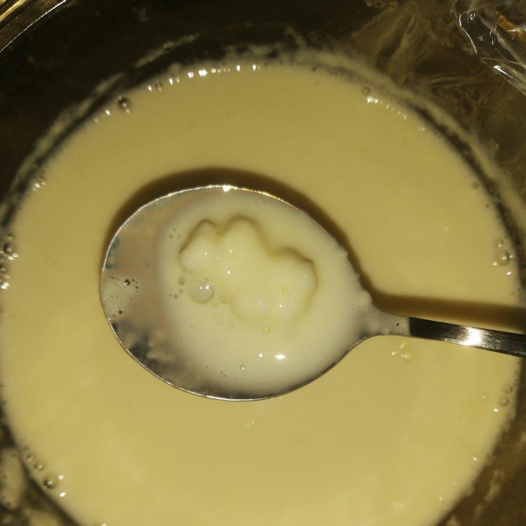 小白同学1006做的微波炉红豆双皮奶