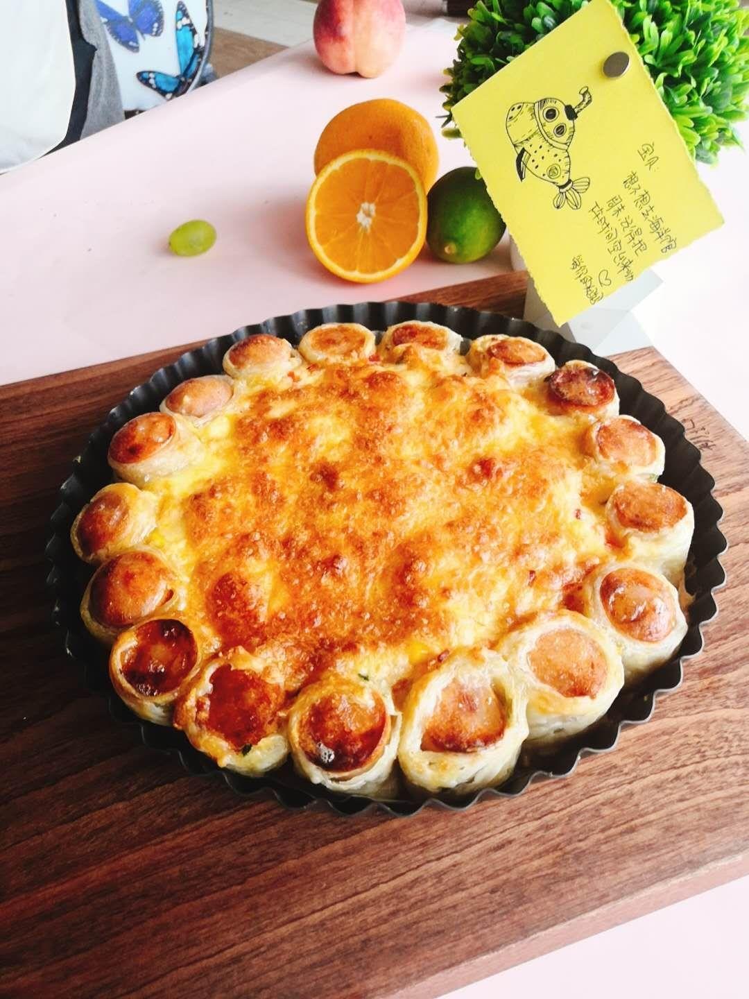 培根手抓饼披萨的做法