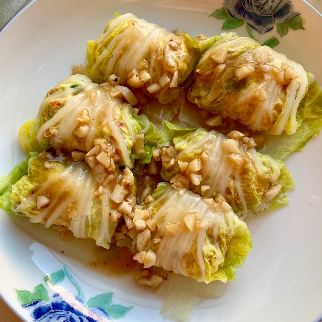 低卡减脂无负担的鸡胸肉白菜卷（又多了种吃鸡胸的花样耶耶）