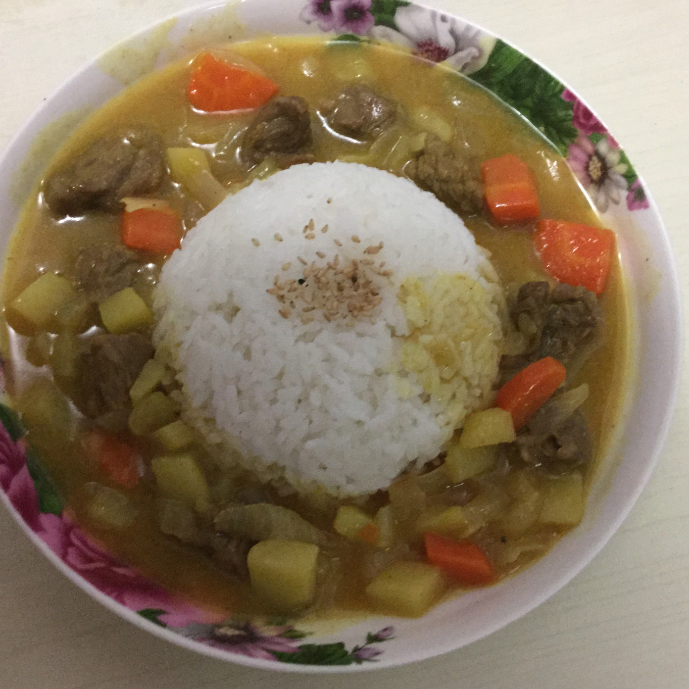 爸爸的最爱-咖喱牛肉