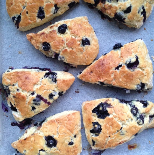 蓝莓司康 Blueberry Scone