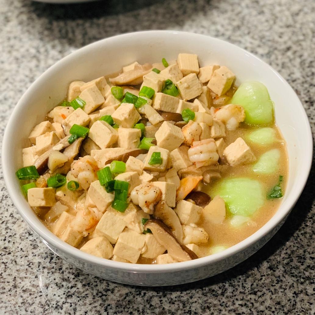 虾仁豆腐