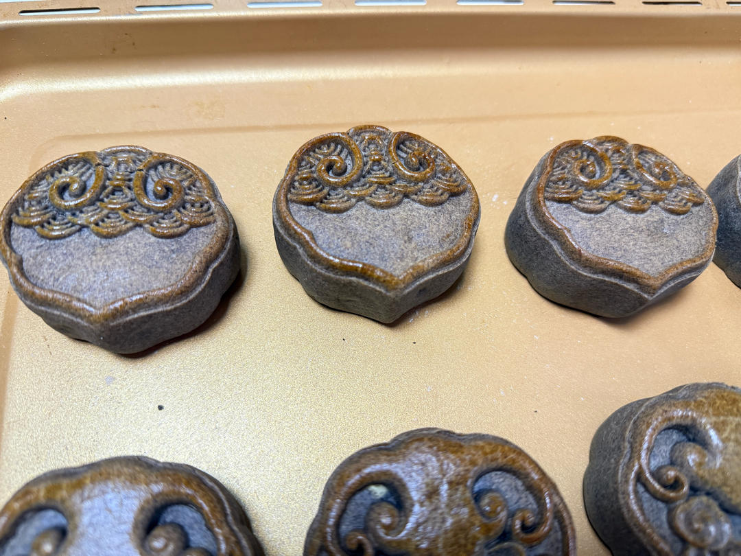 私房爆单黑金米月饼—内附黑芝麻核桃馅配方