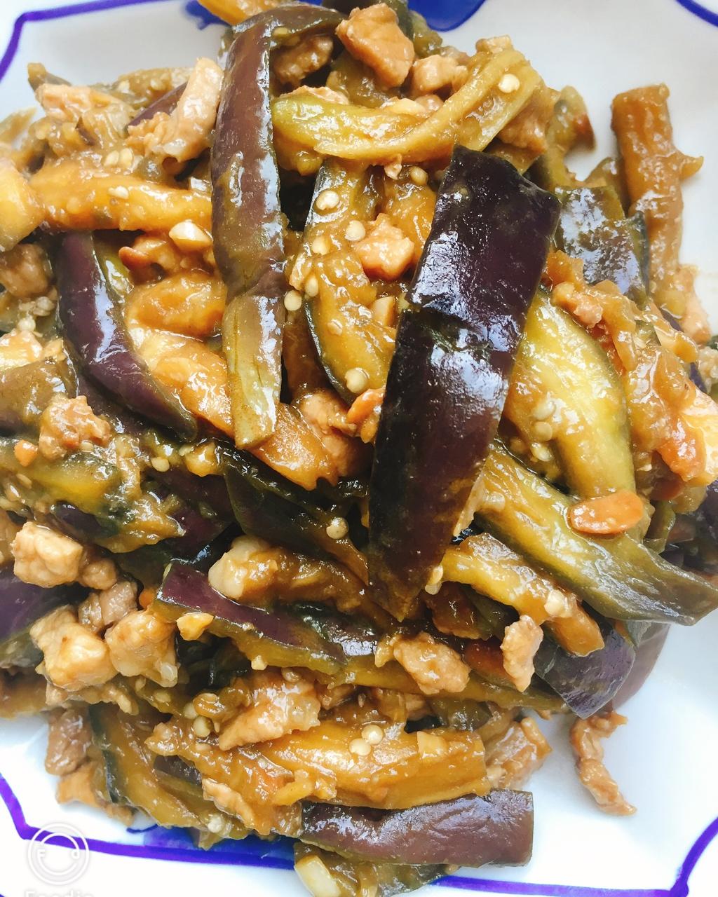 肉末茄子(非油炸版)