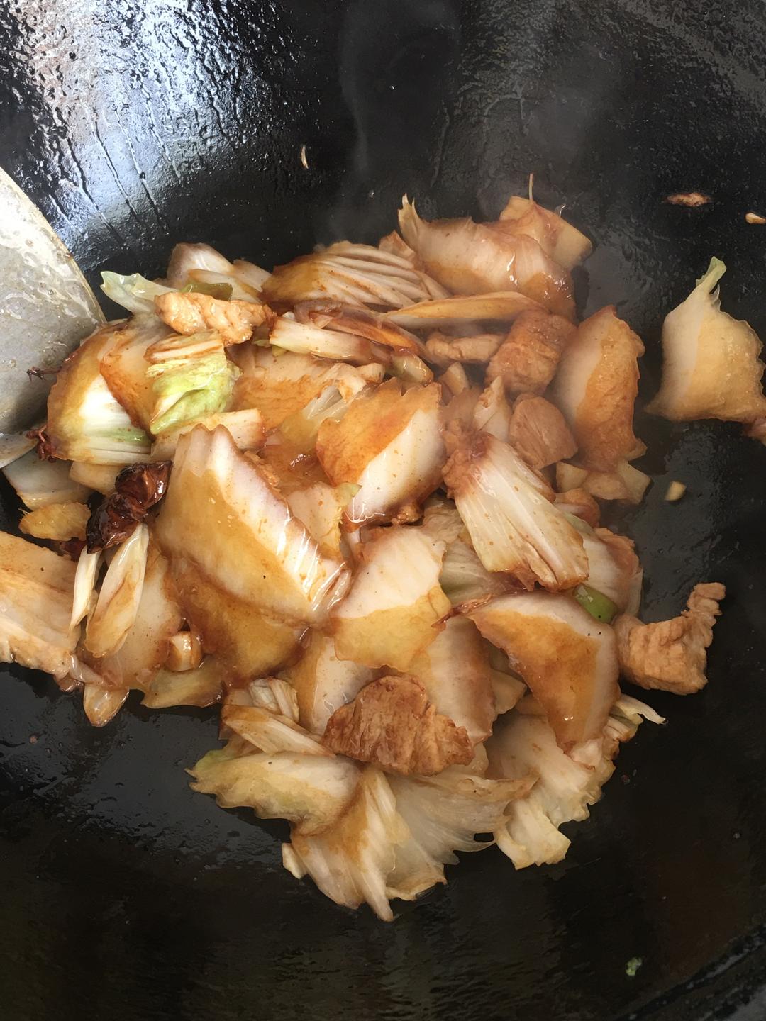 家常「白菜粉条炖豆腐」干饭神菜👍👍👍的做法 步骤17