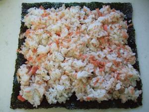 吐司风米饭片的做法 步骤3