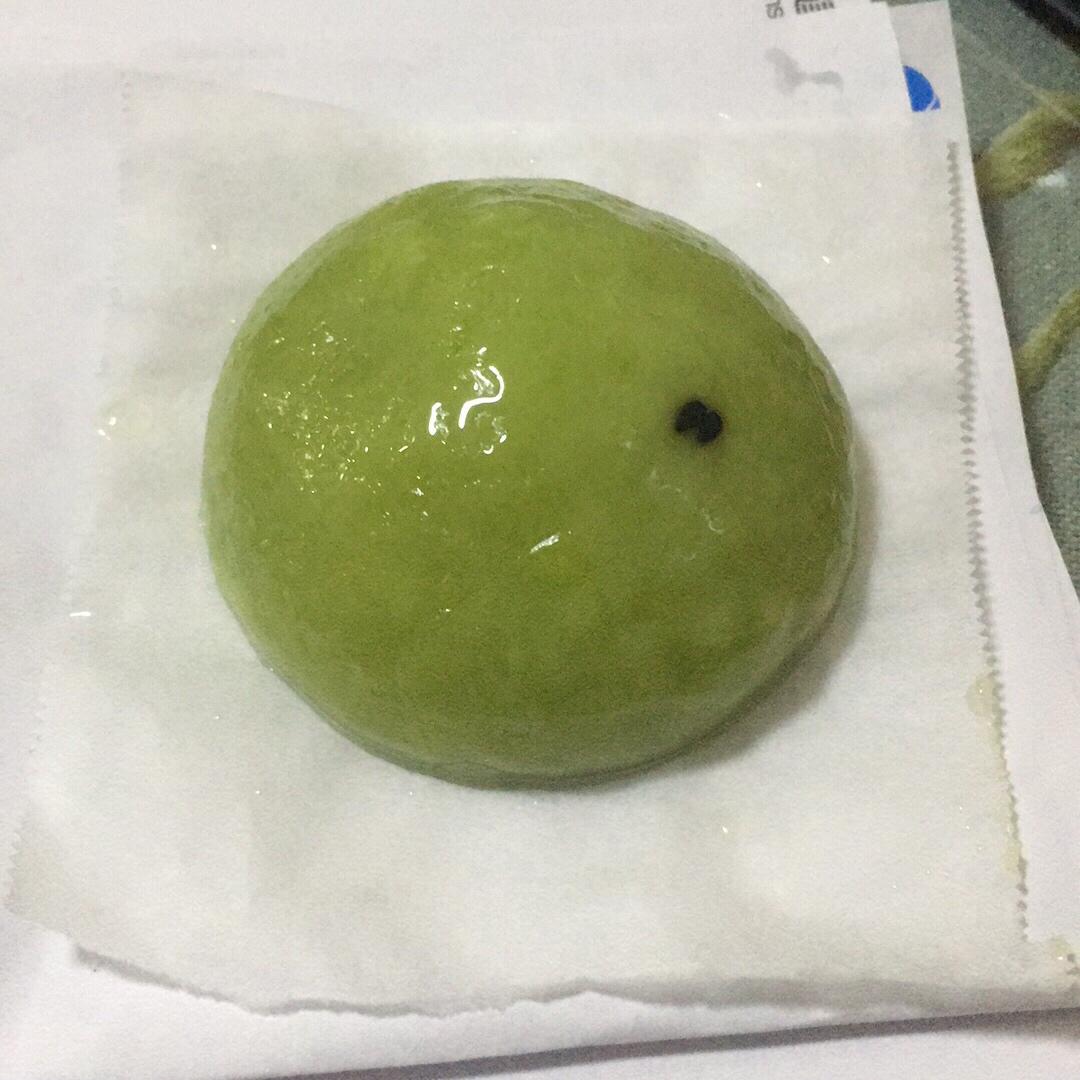 网红青团～～咸蛋黄肉松青团