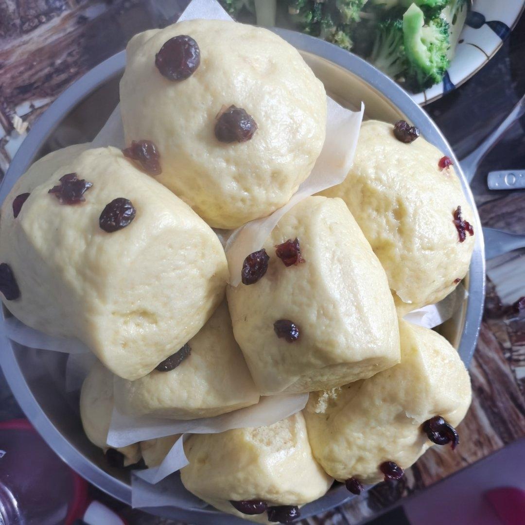 南瓜馒头（一次发酵）
