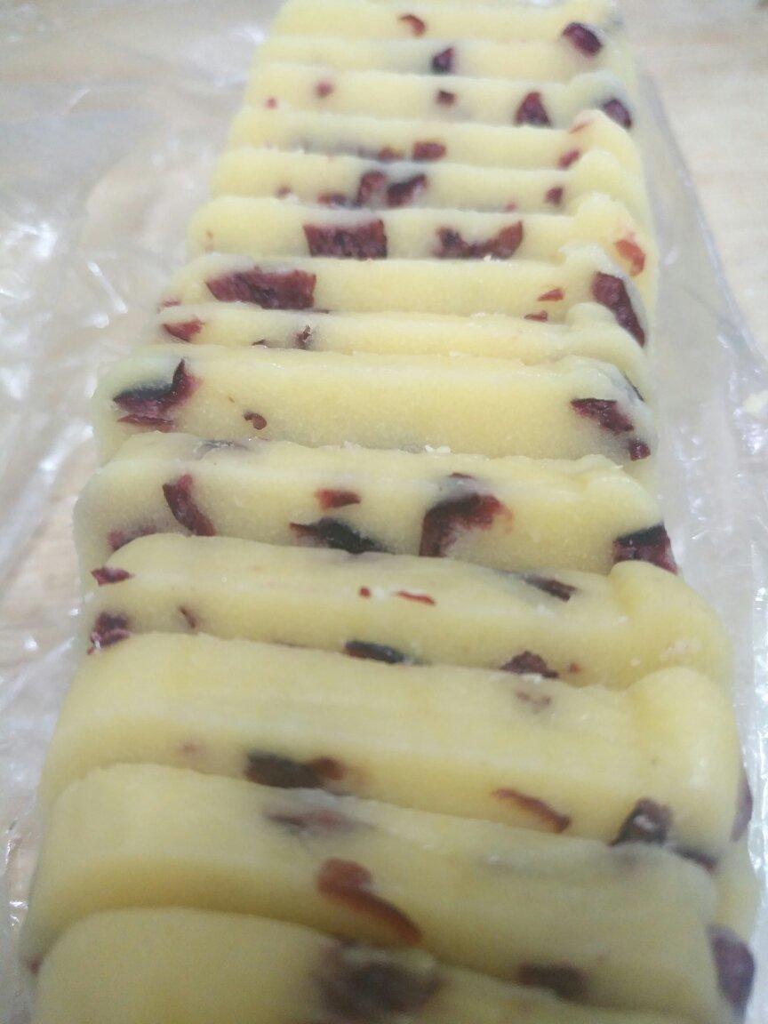 低糖少油版蔓越莓饼干