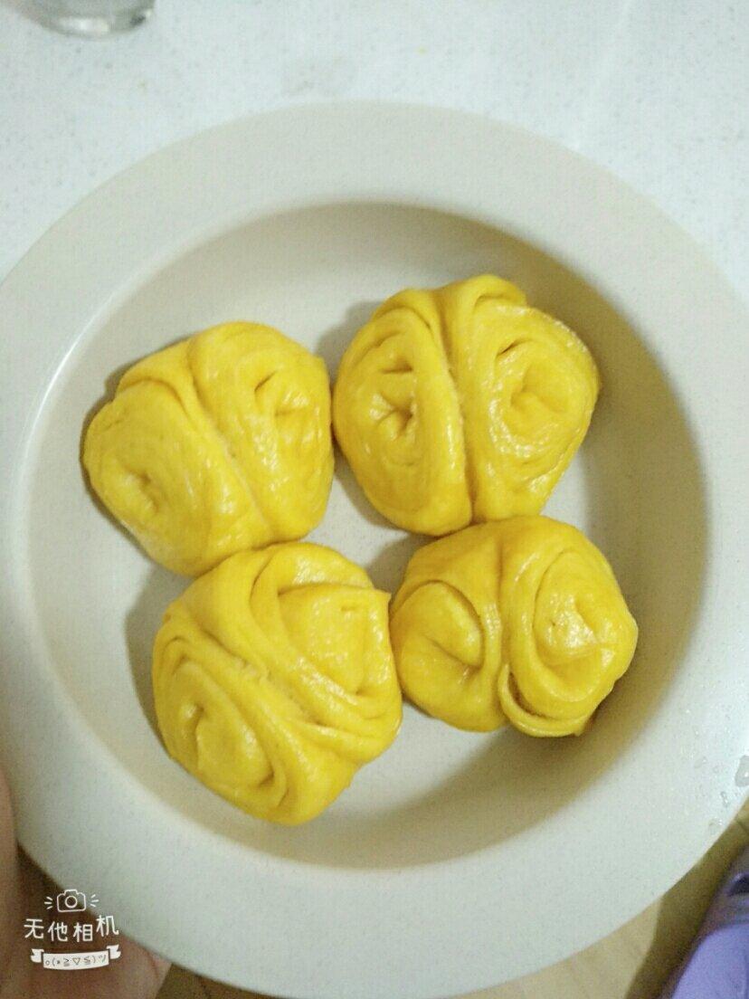 南瓜花卷馒头