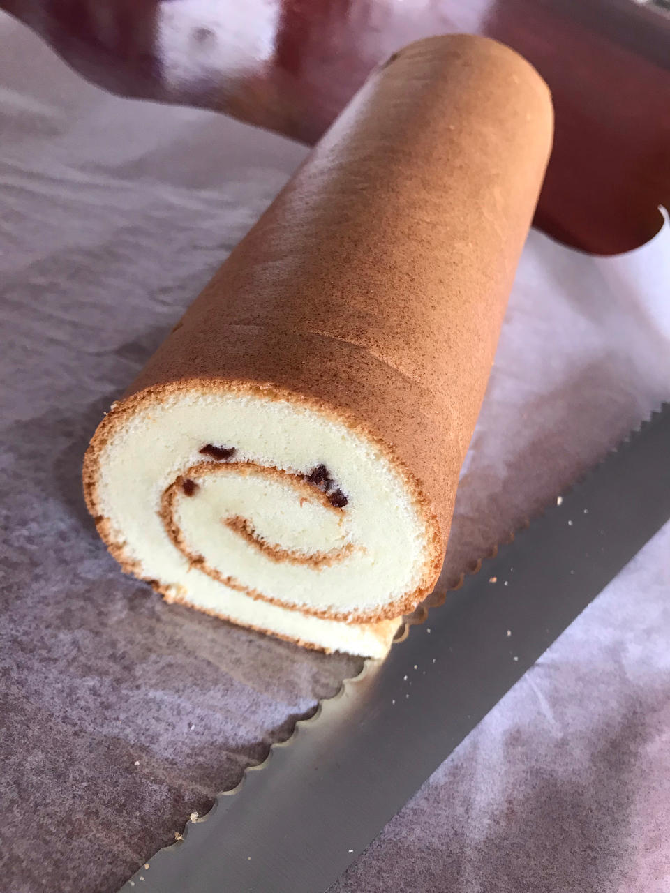 不开裂，不掉皮完美原味蛋糕卷