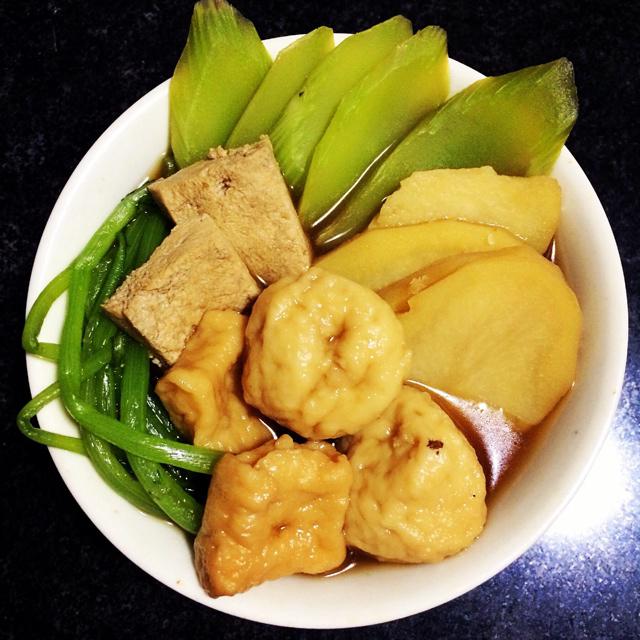 自制关东煮