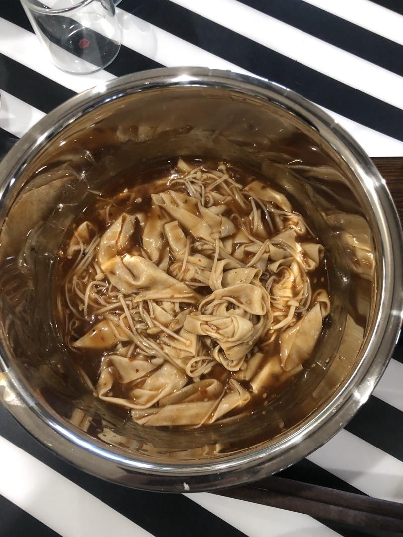 老式拌豆皮（小时候的味道）