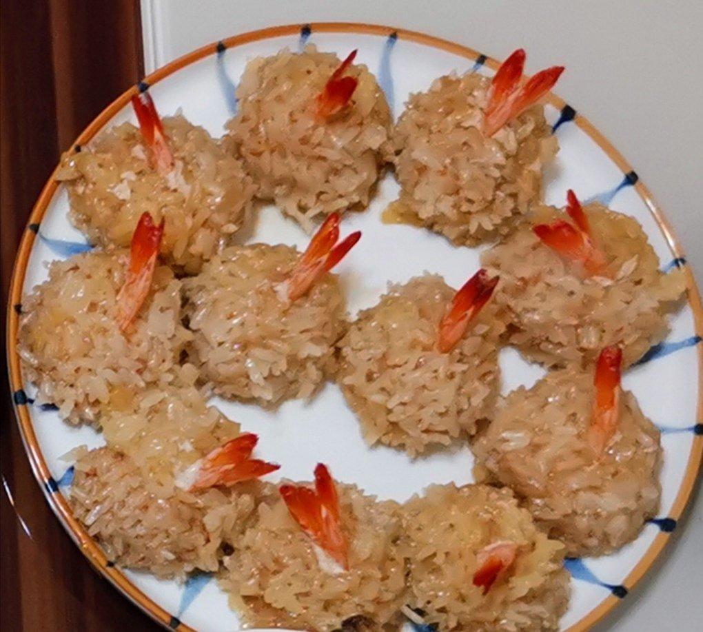 《中餐厅》中升级版的鲜虾珍珠丸子，好吃到停不下来！