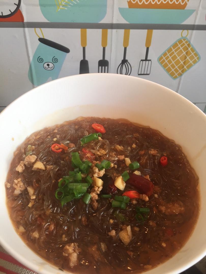 肉末粉条（蚂蚁上树）