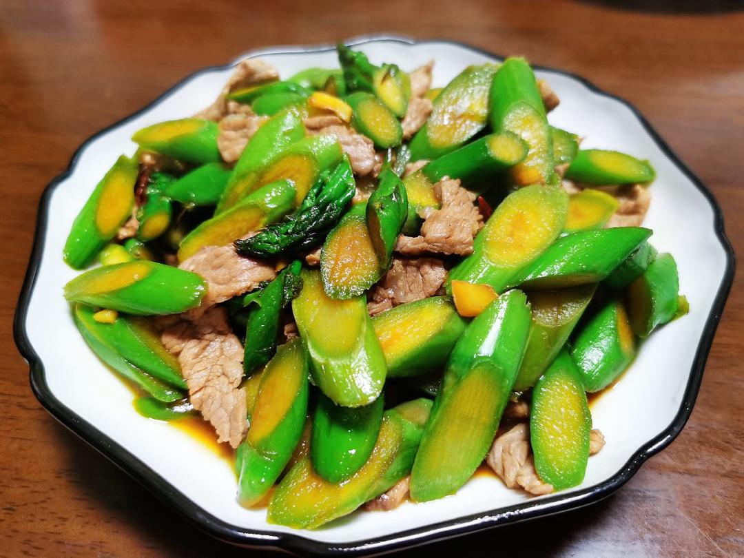 芦笋炒肉