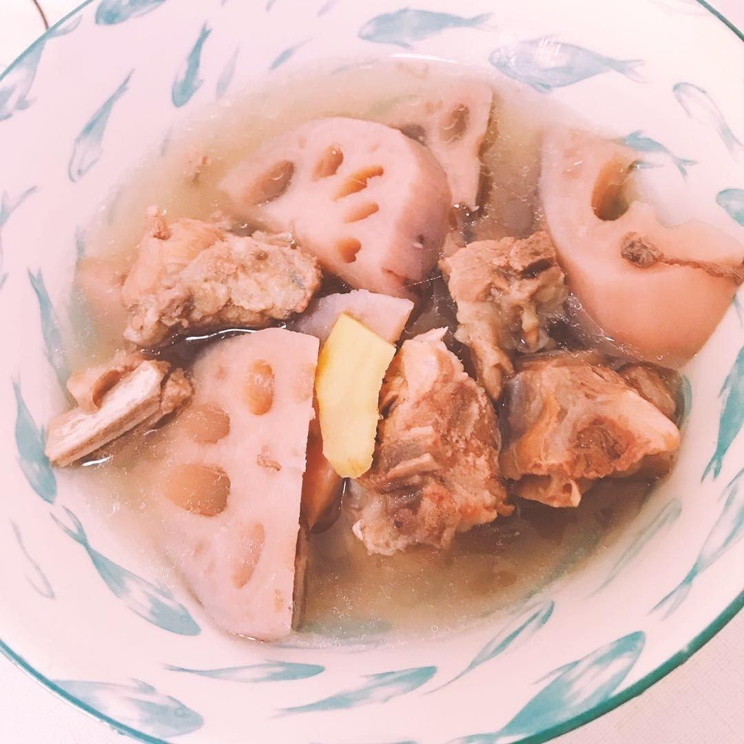 莲藕排骨汤