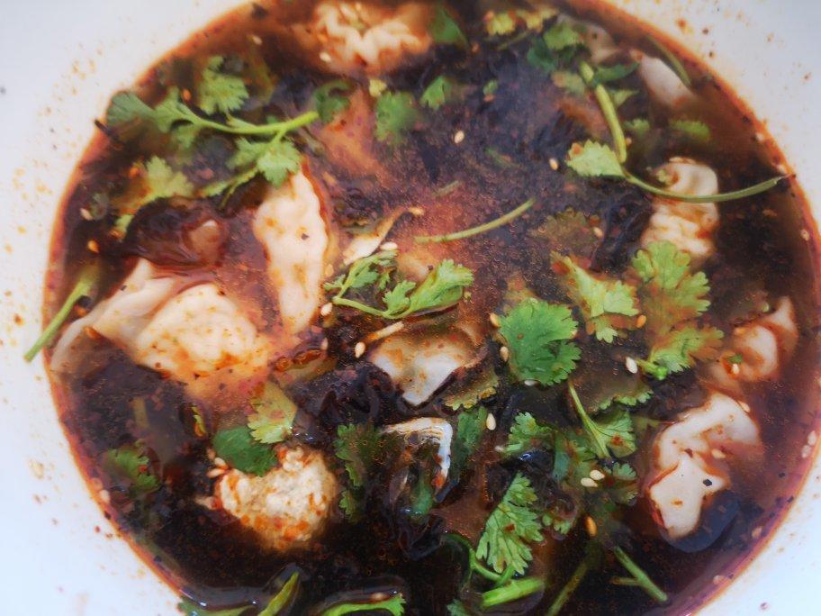 肉不柴的馄饨馅