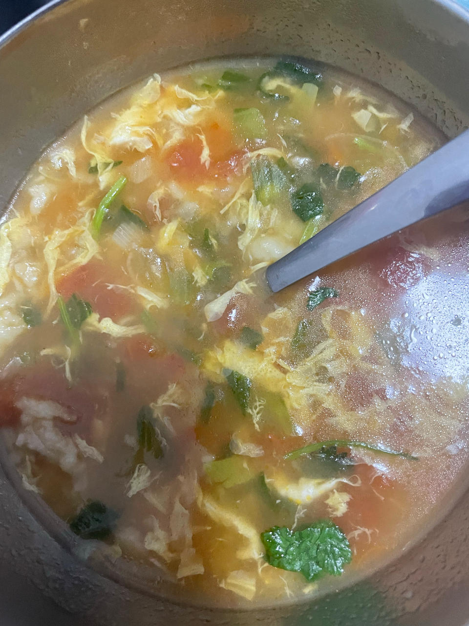 简单早餐-疙瘩汤