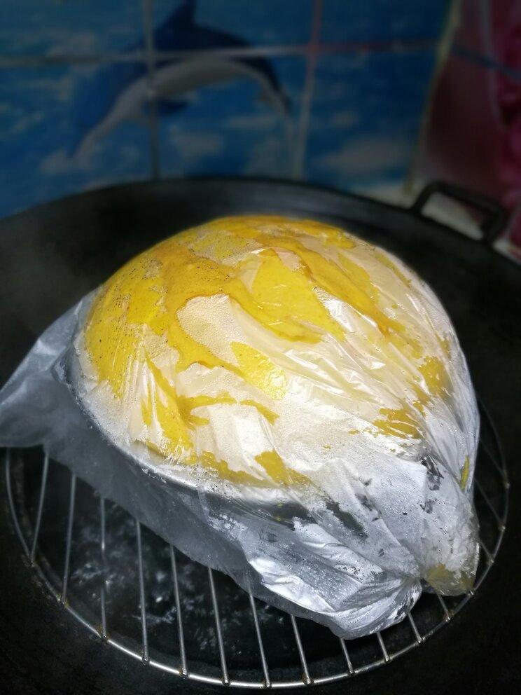 南瓜蒸蛋糕