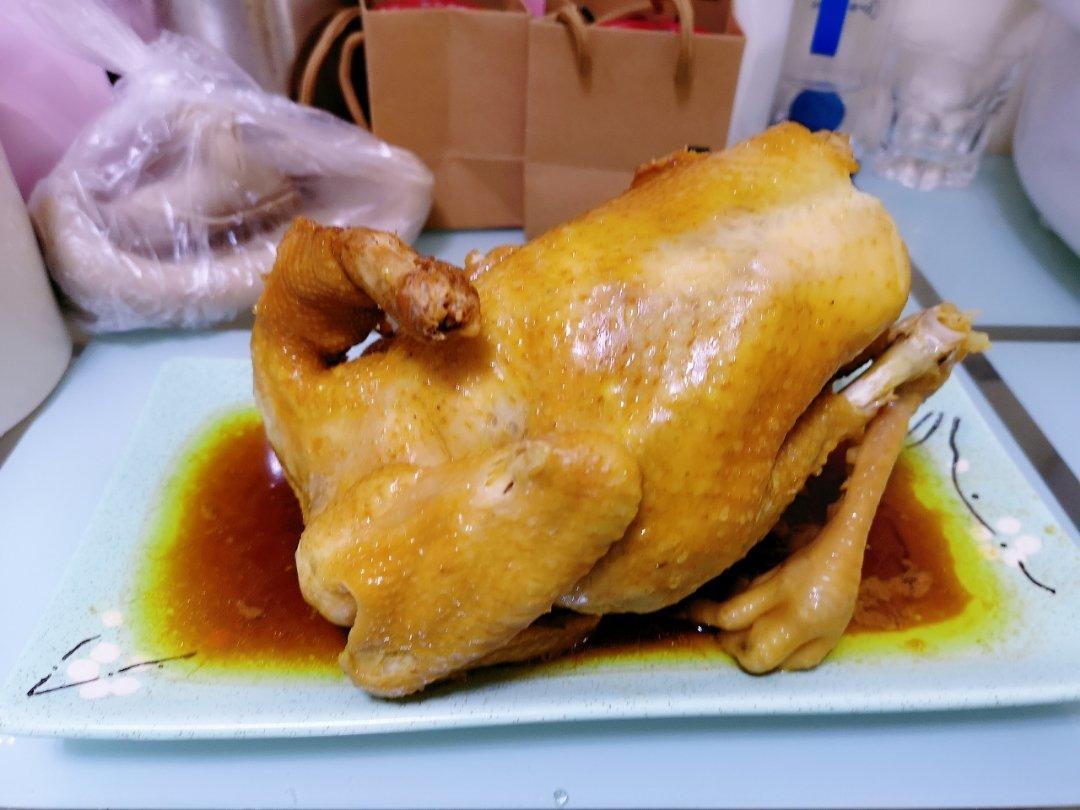电饭锅盐焗鸡（简易版）