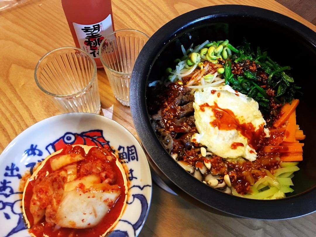 🔥日式石锅拌饭（平锅版.料理店快手、美味的秘诀.烧肉汁配方.好吃到泪奔😂）