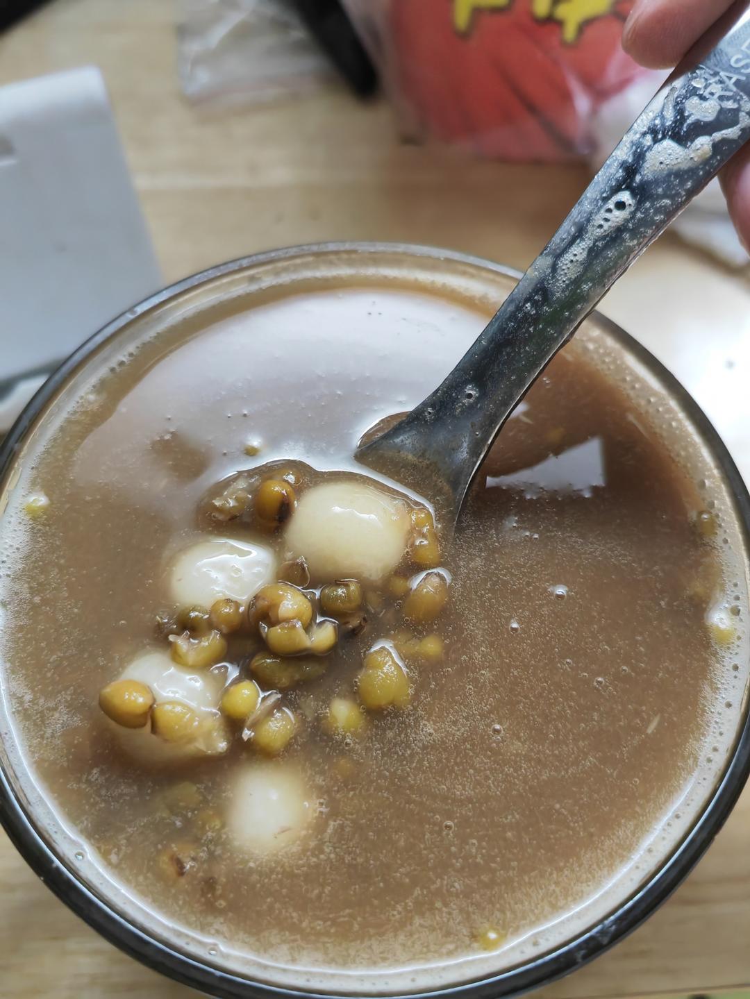 解暑绵绵绿豆沙，不用高压锅和破壁机，40分钟出沙