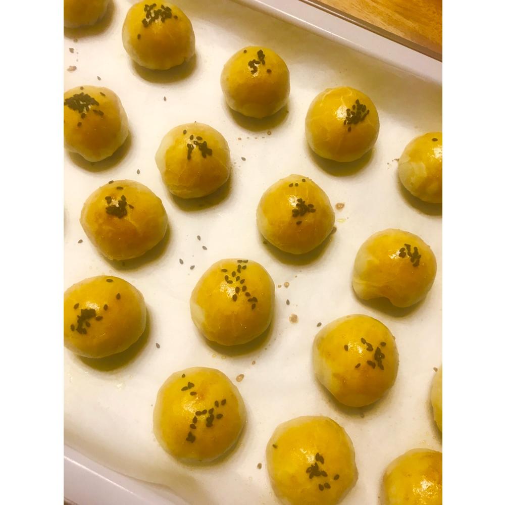 素油版酥皮鲜肉月饼，更健康