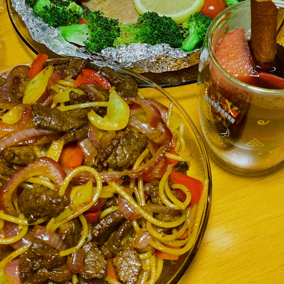比餐厅好吃的黑椒牛柳意面🍝零失败简单教程