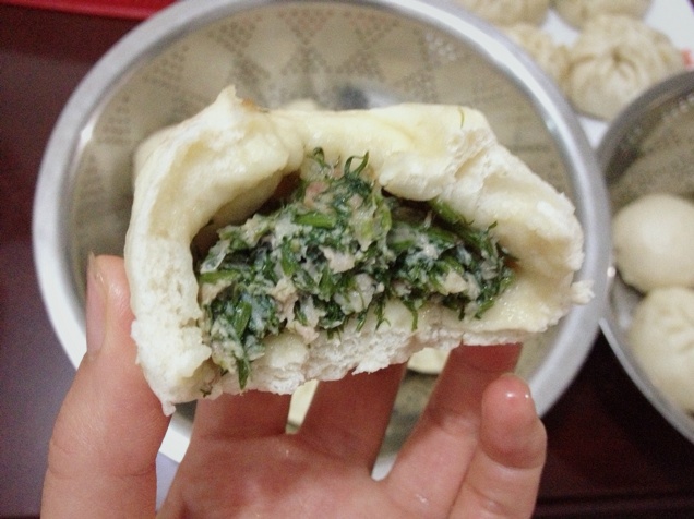 茴香馅包子