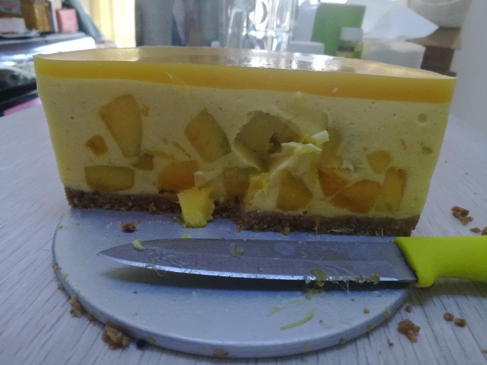 【视频】芒果慕斯（6寸） | 含镜面果胶配方