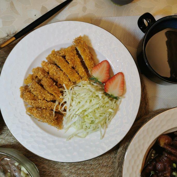 日式炸猪排（附炸猪排酱超⋯好吃😋）