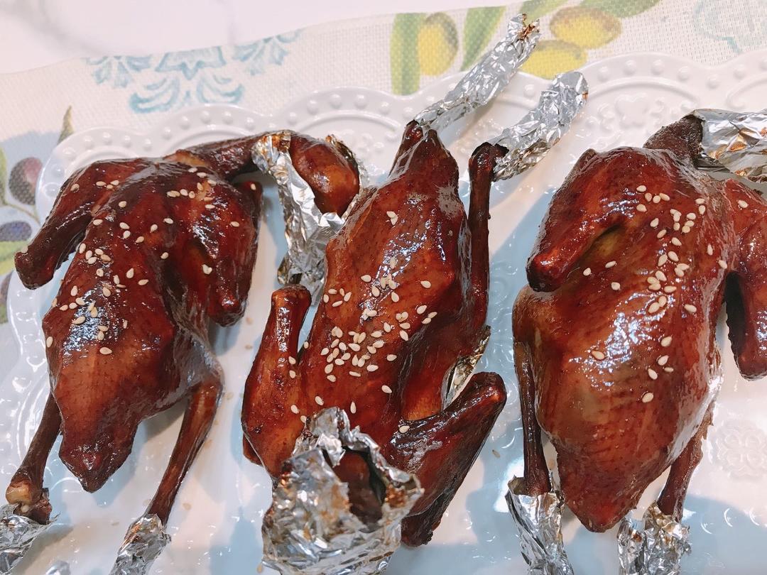 脆皮乳鸽（空气炸锅）