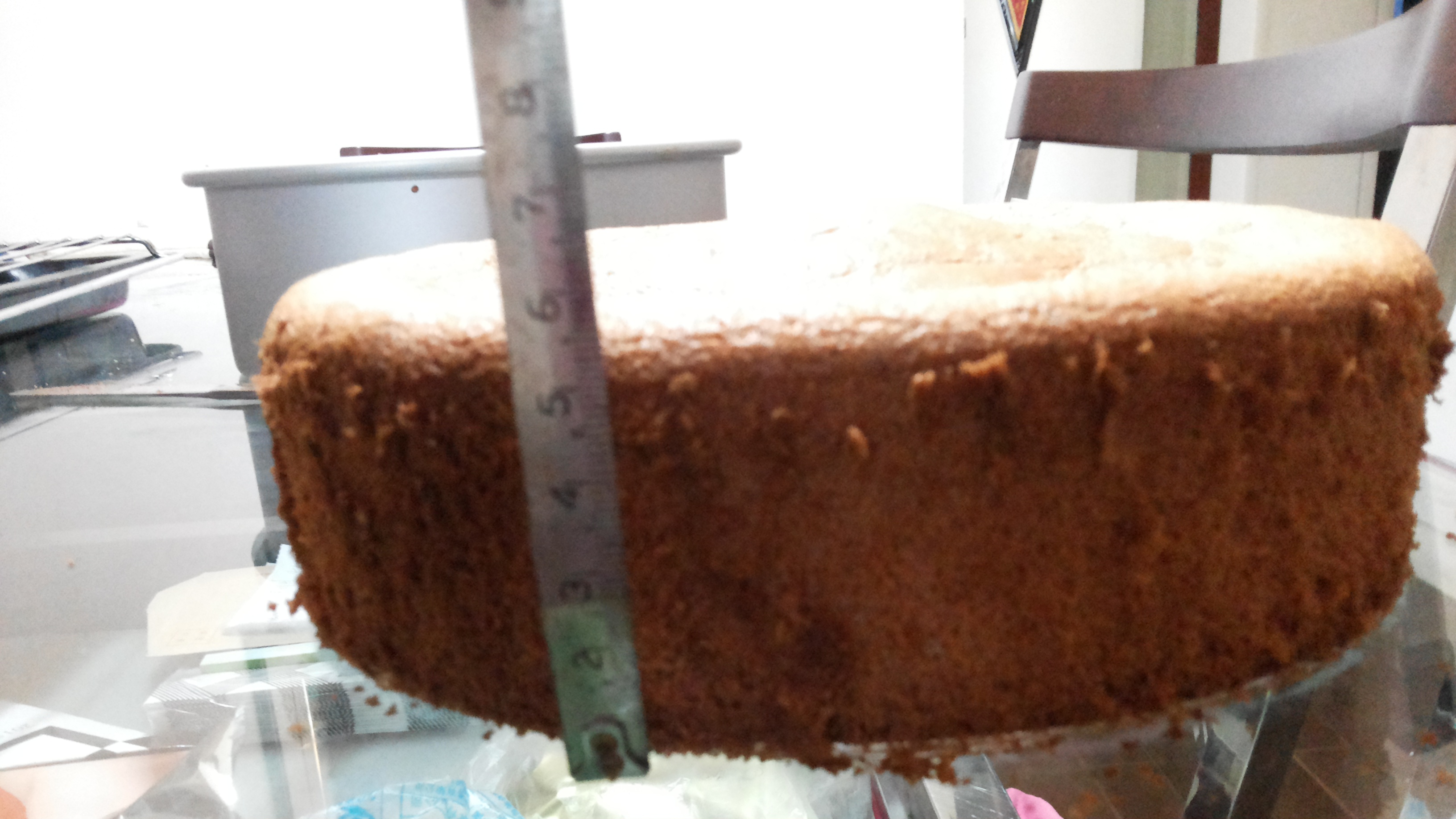 超简单完美戚风蛋糕（6寸2蛋）附打发、翻拌、脱模视频