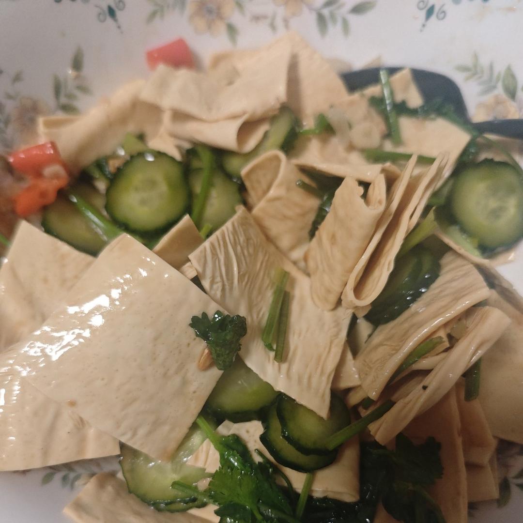凉拌豆皮
