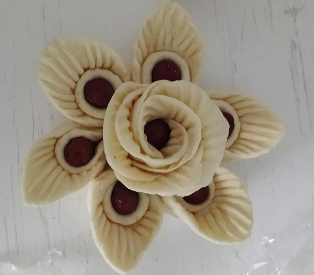 过年花样枣馒头