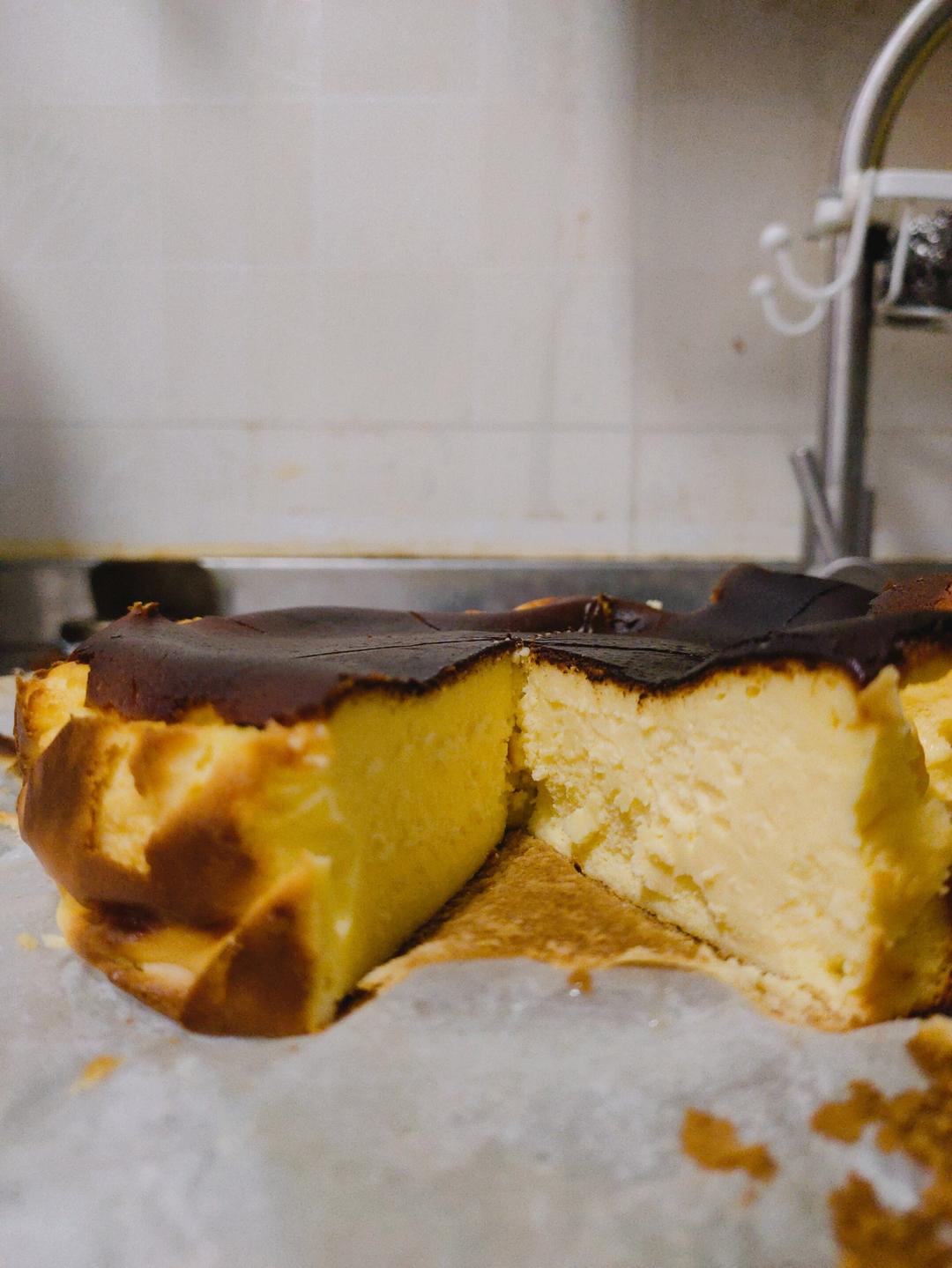 巴斯克芝士蛋糕『最简单的蛋糕』零失败🔥芝士控