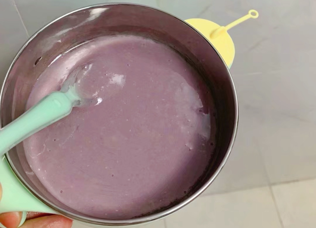 颜值口感营养集一身的紫薯燕麦小米粥，给宝宝安排