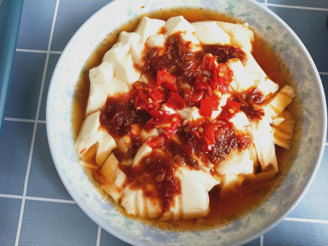 香蒸内酯豆腐【超级简单】