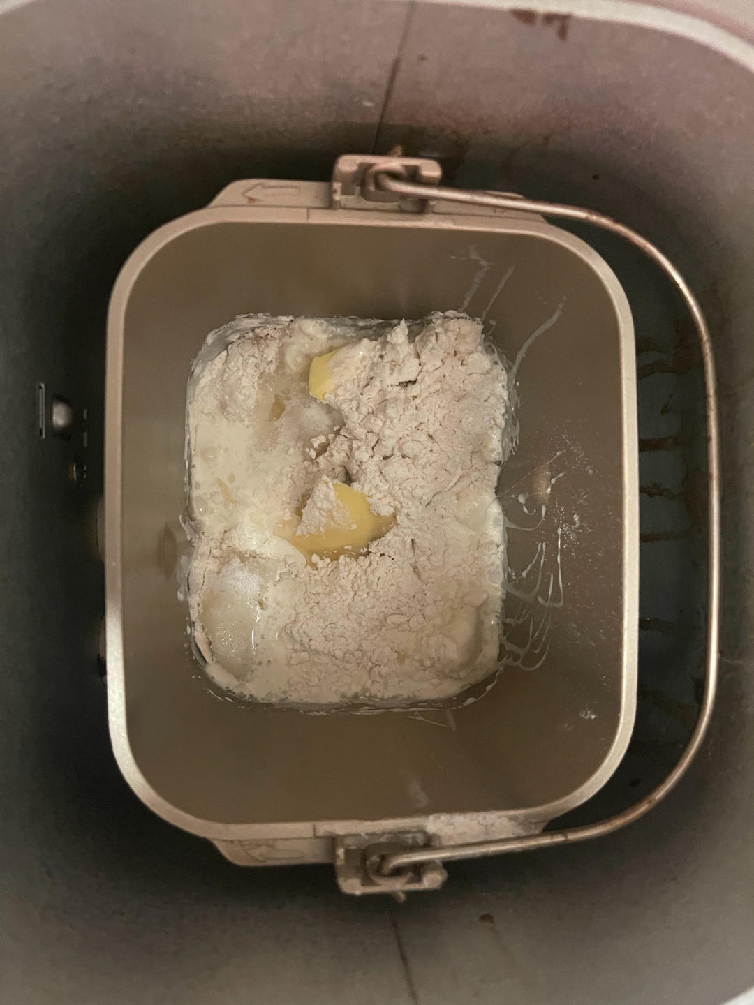 纯奶手撕吐司的做法 步骤1