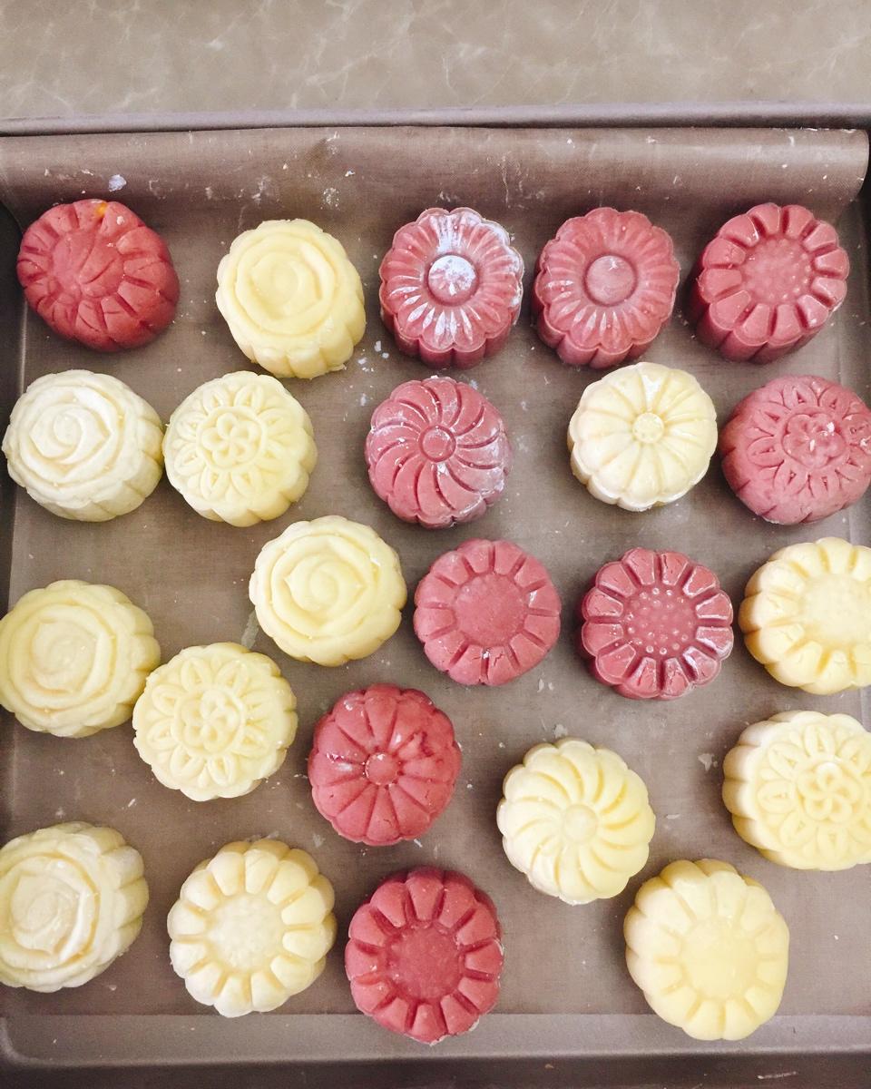 流心奶黄月饼（无吉士粉/转化糖浆版本）【曼食慢语】