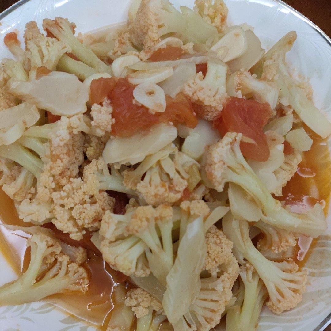 （祖传）番茄炒菜花😋