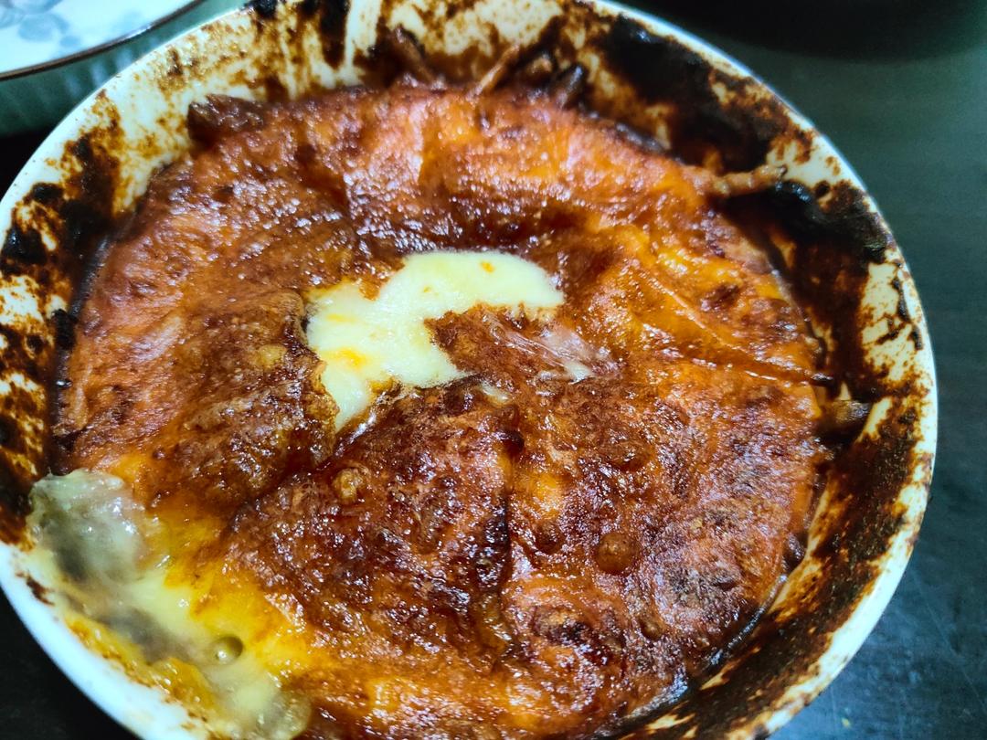 空气炸锅-芝士焗红薯