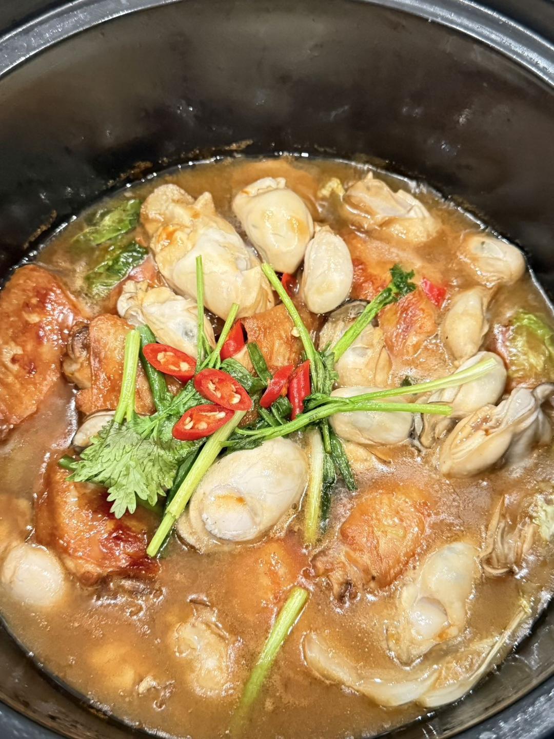 生蚝鸡翅煲