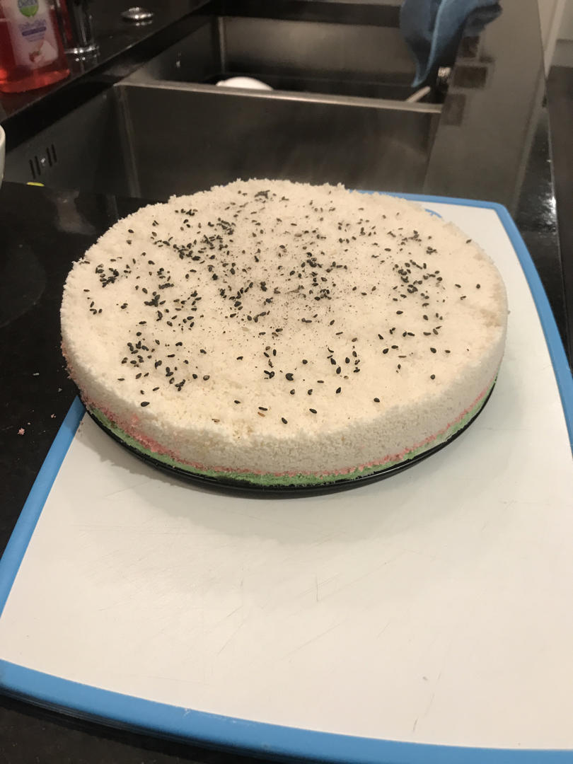 好吃到晕过去的黑加仑红豆松糕😱