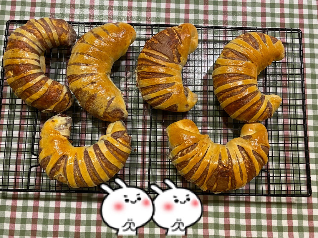 小美一发豆沙面包
